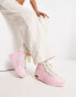 Good News Juice high top chunky trainers in pink