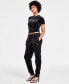 Women's Couture High-Rise Pull-On Jogger Pants