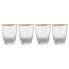 Wasserglas-Set GOLDEN TWENTIES (4er-Set)