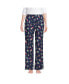 Women's Petite Print Flannel Pajama Pants