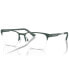 Men's Rectangle Eyeglasses, AX1060 55