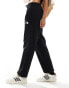 The North Face Essential logo oversized joggers in black