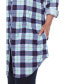 Plus Piper Stretchy Plaid Tunic