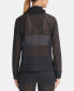 Женский купальник DKNY sports Womens Honeycomb Mesh Funnel-Neck Top