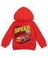 Boys Pixar Cars Lightning McQueen Fleece Pullover Hoodie and Pants Outfit Set to