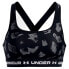 UNDER ARMOUR Crossback Print sports top medium support