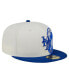 Men's Cream/Royal New York Mets Lonestar 59FIFTY Fitted Hat