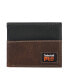 Men's Teak Billfold Wallet with Back Id