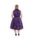 Plus Size 1950s Edith Swing Dress