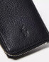 Polo Ralph Lauren coin wallet cardholder in black with logo