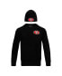 Men's Black San Francisco 49ers Crewneck Pullover Sweater and Cuffed Knit Hat Box Gift Set