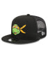 Men's Black Teenage Mutant Ninja Turtles Happy Michelangelo Trucker 9FIFTY Snapback Hat