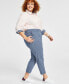 Plus Size Hampton Gingham Chino Pants