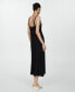 Women's Strapless Flared Dress