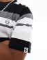 Aape By A Bathing Ape stripe short sleeve boxy fit t-shirt in multi