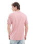 Calvin Klein Jeans badge t-shirt in pink