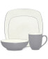 Colorwave Square Place Setting 4 Piece