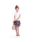 Child Hudson Floral Printed Chiffon Woven Skirt