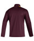 Men's Maroon Arizona State Sun Devils 2021 Sideline Quarter-Zip Jacket