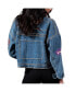 Women's Minnesota Vikings First Finish Medium Denim Full-Button Jacket