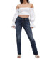 Women's Shape Up Straight-Leg Ankle Jeans