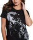 Women's Panther Moon Studded Easy T-Shirt