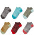 Women's Everyday Lightweight No-Show Training Socks 6 Pairs