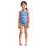 FUNKITA Swim Steady Pastel Palm Tankini