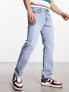 Selected Homme straight fit jeans in light wash