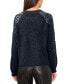 Women's Sequined Raglan-Sleeve Sweater