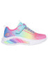 Little Girls Rainbow Cruisers Light-Up Fastening Strap Casual Sneakers from Finish Line