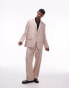 Topman relaxed suit jacket in dusty pink