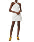 French Connection Whisper Halter Dress Summer White 12