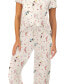 Women's 2-Pc. Cropped Short-Sleeve Pajamas Set