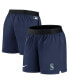 Women's Navy Seattle Mariners Authentic Collection Team Performance Shorts