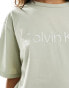 Calvin Klein pure cotton crewneck t-shirt in grey