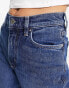 & Other Stories stretch tapered leg jeans in old blue