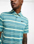 Nike Golf Tour stripe polo short in teal