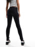 ONLY Blush mid waist skinny jeans in black