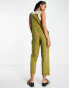 Topshop – Jumpsuit in Khaki