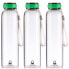 BENETTON 750ml Borosilicate Bottle 3 Units