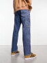 Levi's Workwear Capsule straight fit jeans in blue wash with side pockets