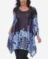 Plus Size Rella 3/4 Sleeve Tunic Top