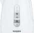 SEVERIN WK 3411 - 1 L - 2200 W - White - Water level indicator - Overheat protection - Cordless