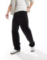 Weekday Galaxy loose fit straight leg jeans in tuned black