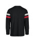 Men's Black Distressed Tampa Bay Buccaneers Irving Long Sleeve T-shirt