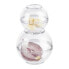 Zwiebeldose transparent 2er Set