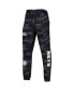 Брюки мужские New Era Black, Camo Brooklyn Nets Tonal Joggers