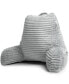 Cut Plush Striped Reading Pillow with Arms, Medium