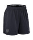 Women's Navy Washington Nationals Authentic Collection Knit Shorts